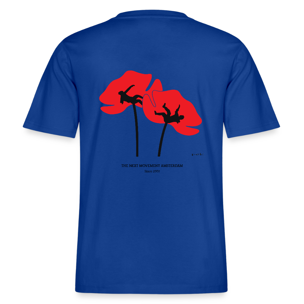 Poppies (anzacday) - majorelle blue