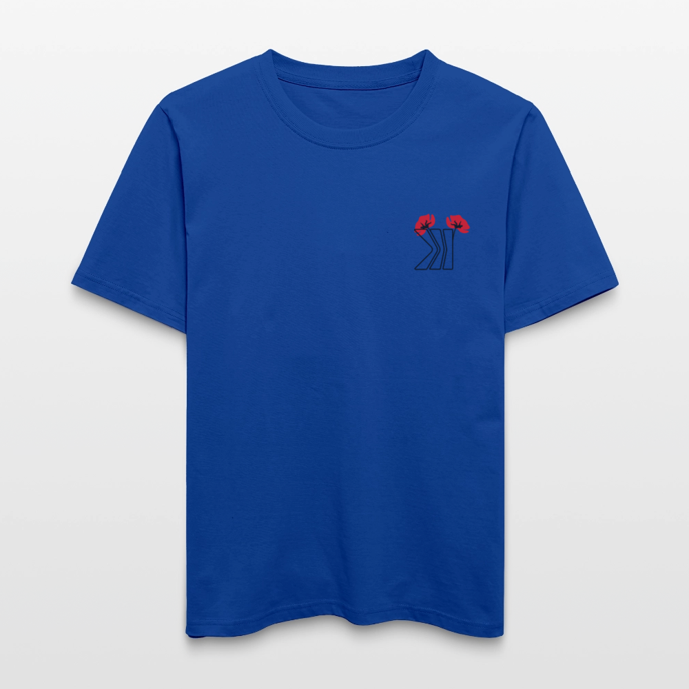Poppies (anzacday) - majorelle blue