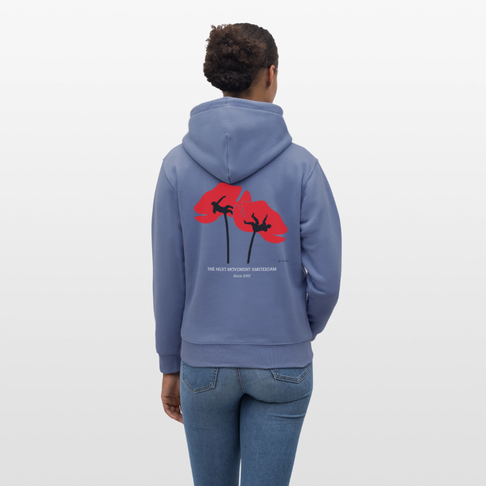 Poppies (Anzacday) - bright blue