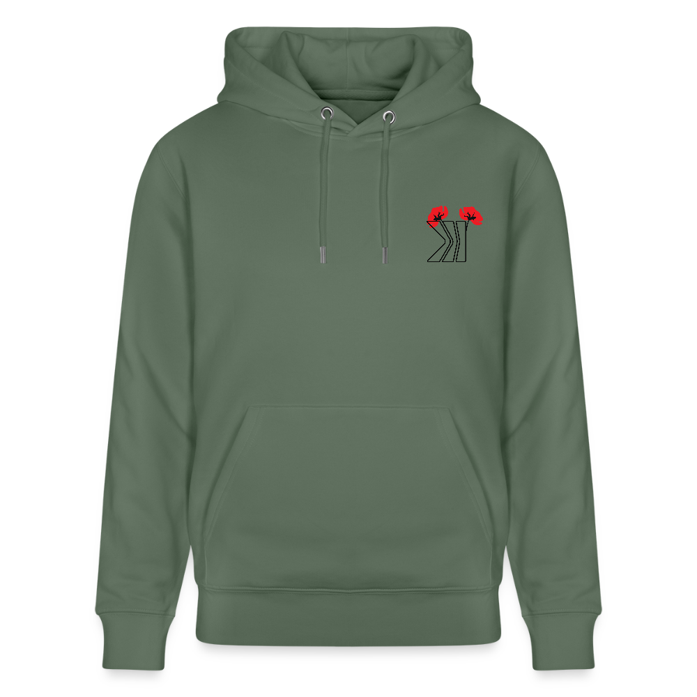 Poppies (Anzacday) - cypress green