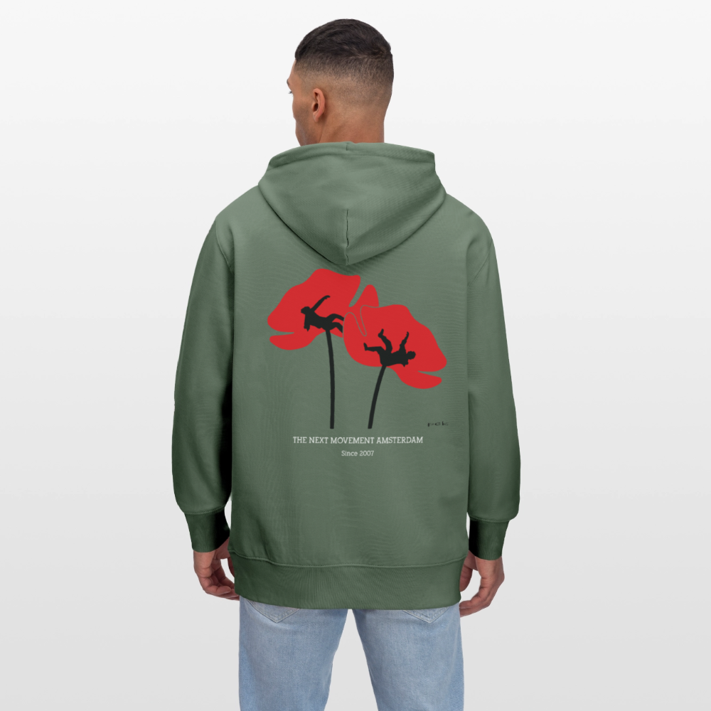 Poppies (Anzacday) - cypress green
