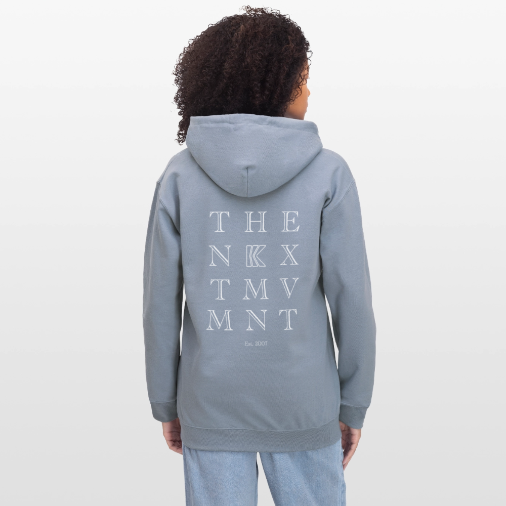 Letters TNM - Hoodie - blue