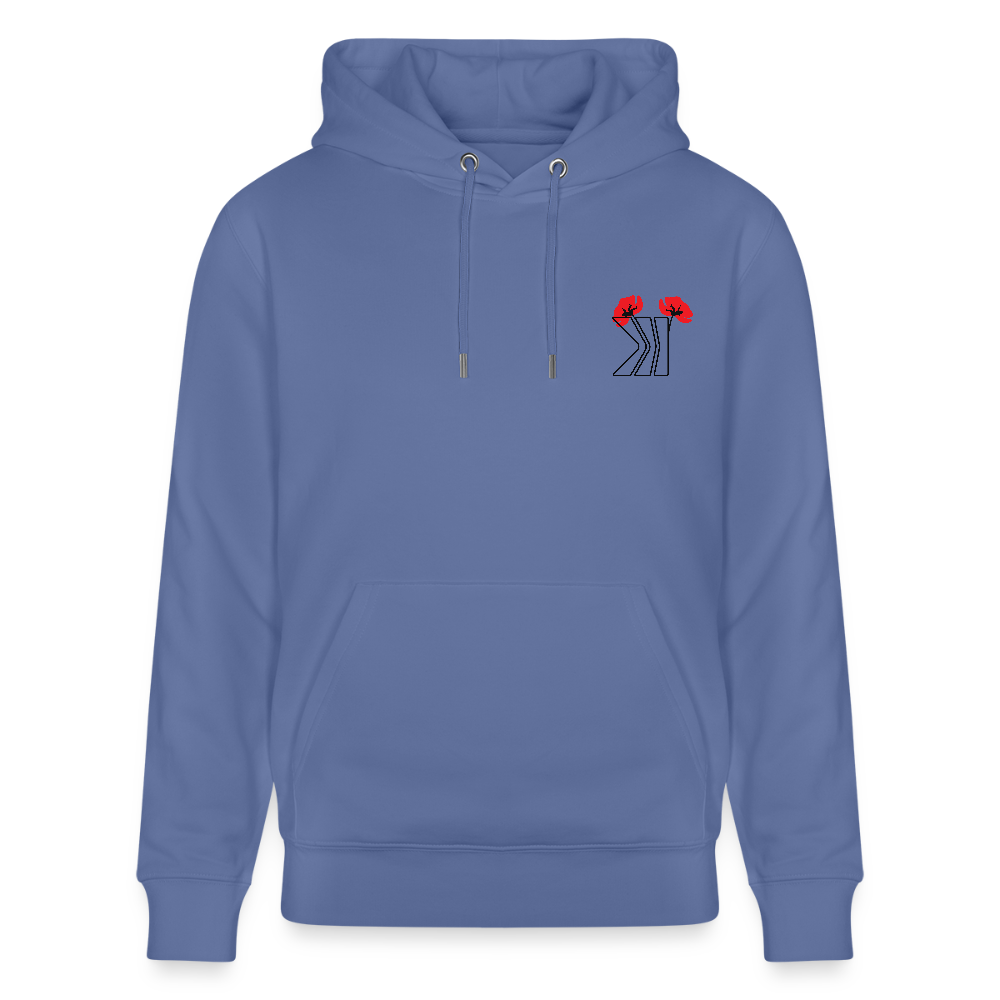 Poppies (Anzacday) - bright blue