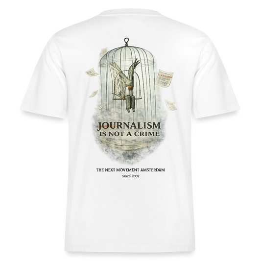 Journalism is not a Crime - white