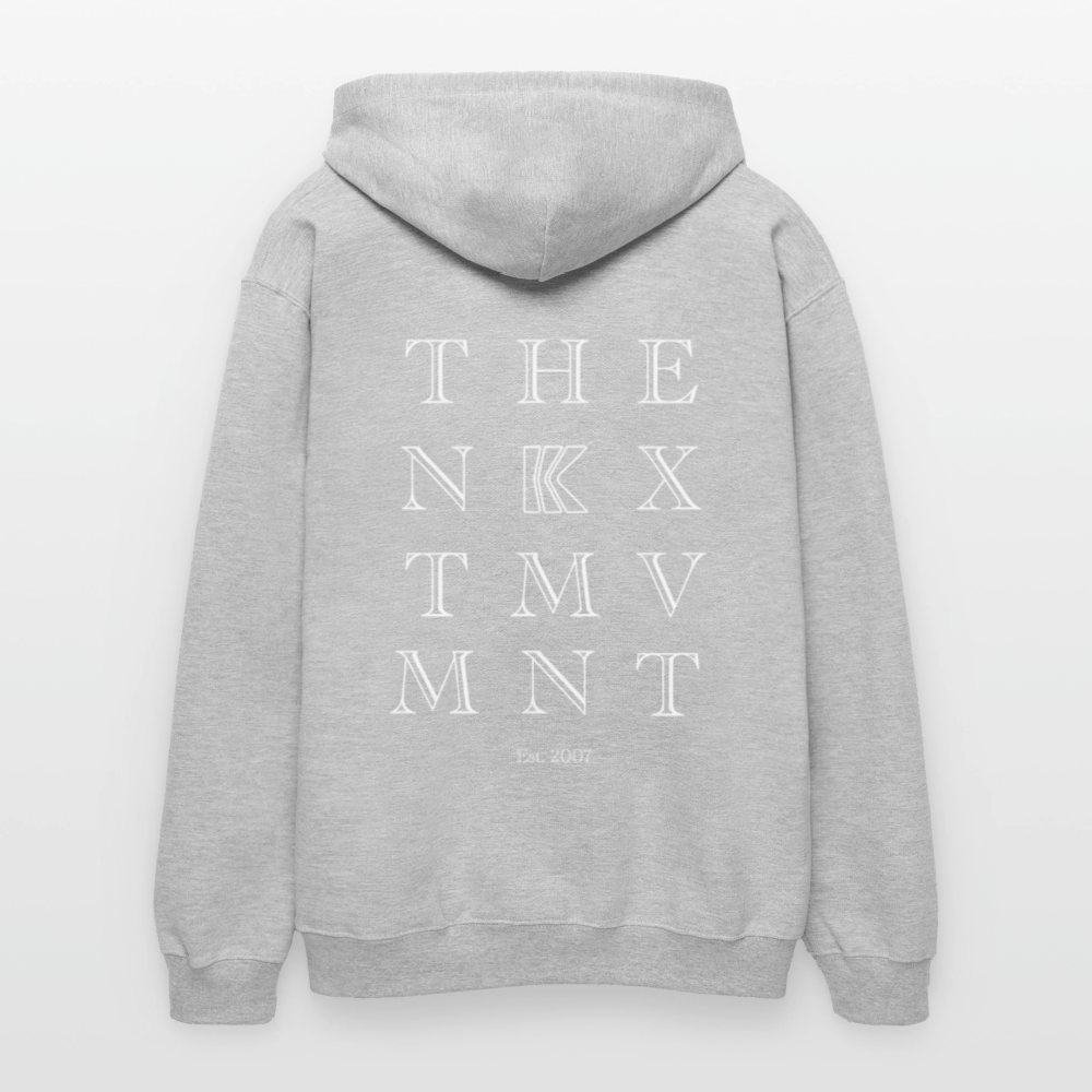 Letters TNM - Hoodie - light heather grey