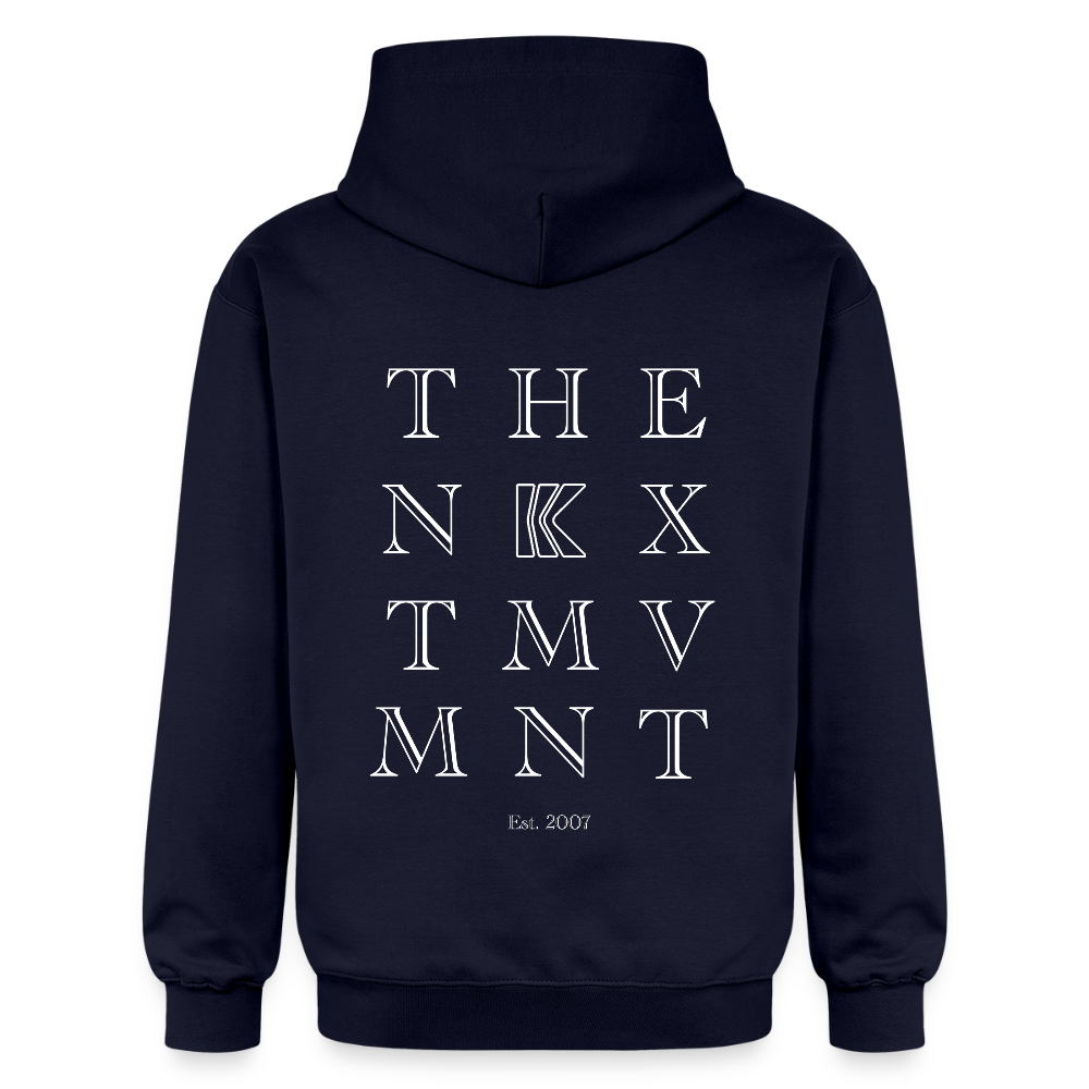 Letters TNM - Hoodie - navy