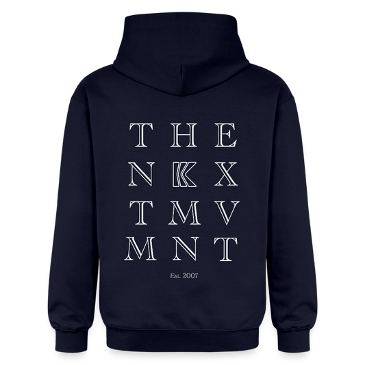 Letters TNM - Hoodie - navy