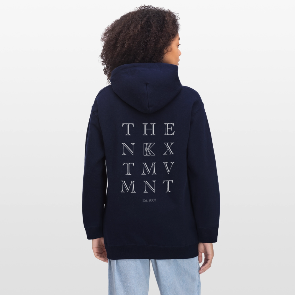 Letters TNM - Hoodie - navy