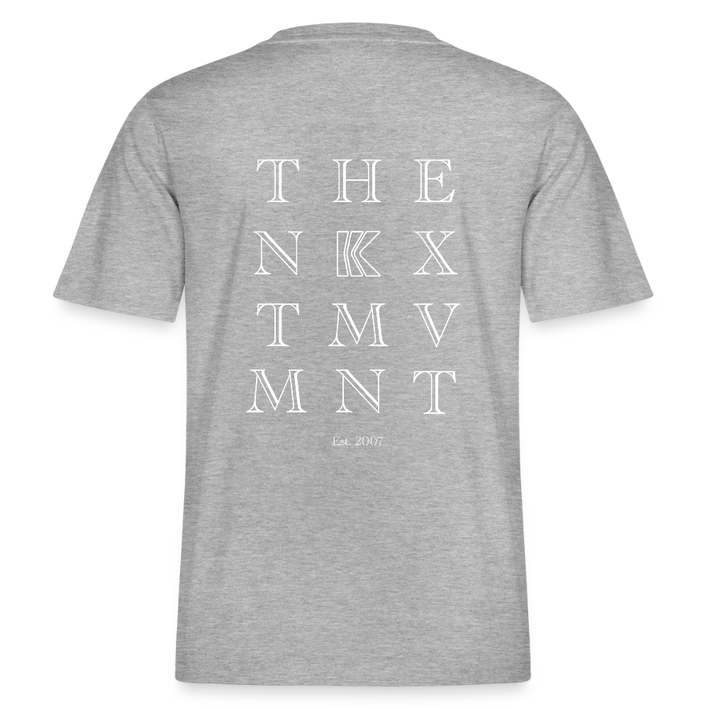 Letters TNM - T-Shirt - heather grey