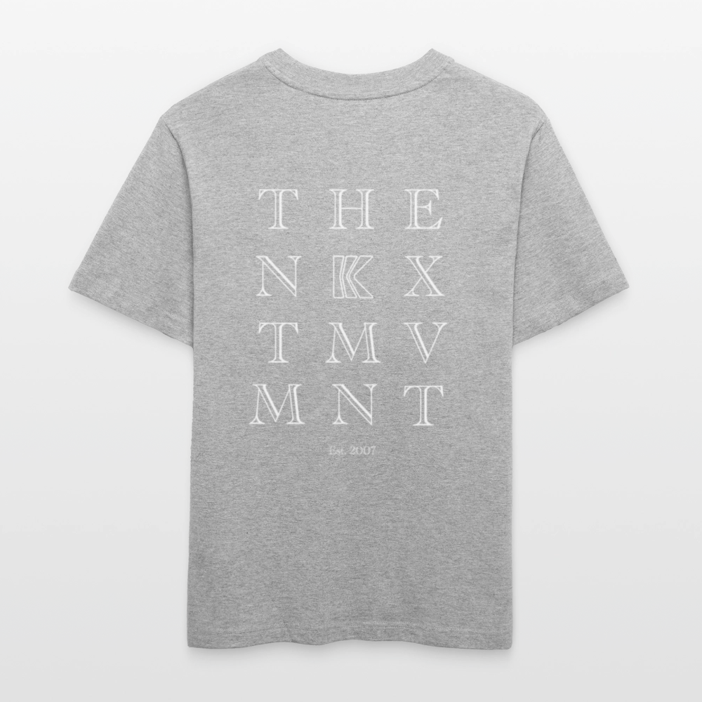 Letters TNM - T-Shirt - heather grey