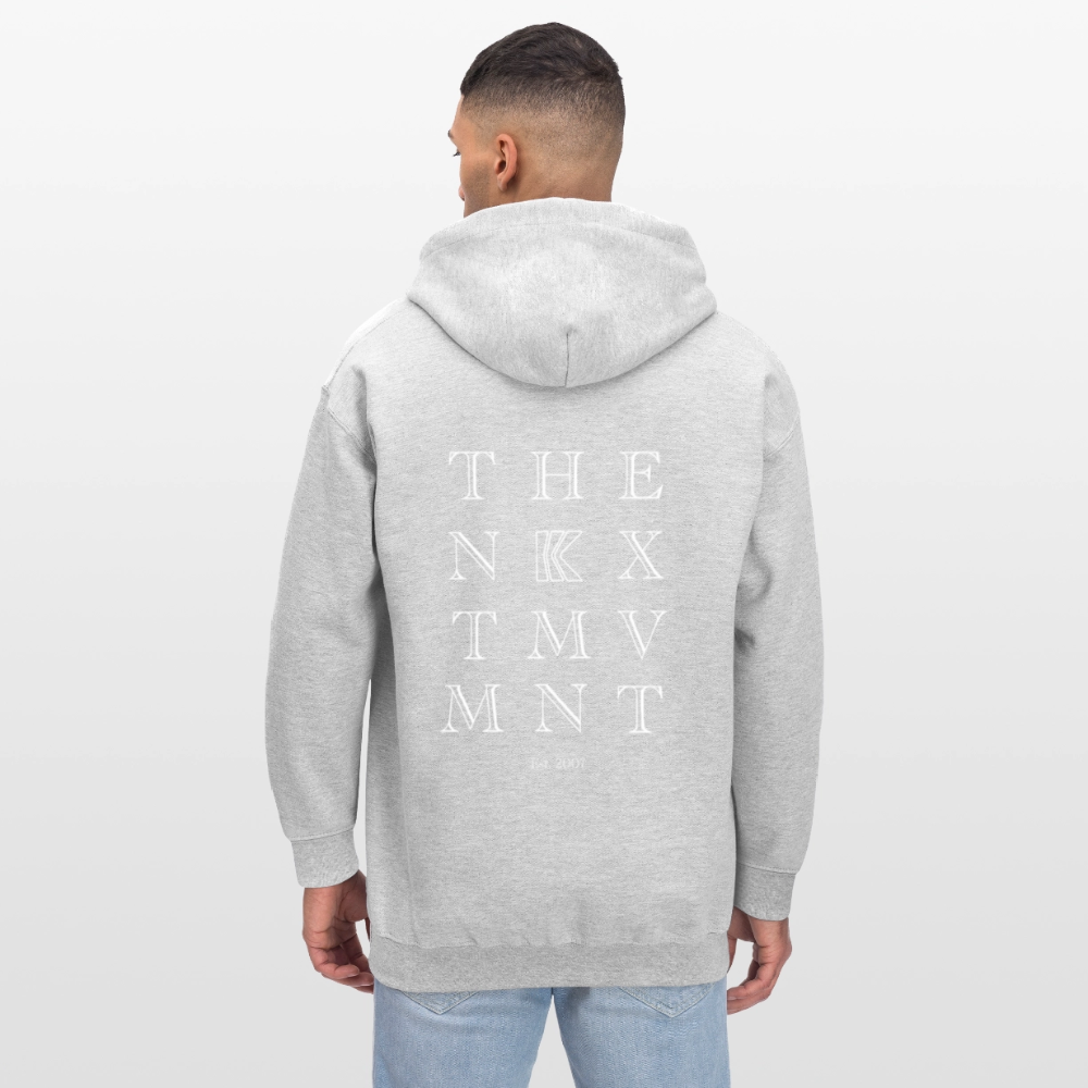 Letters TNM - Hoodie - light heather grey