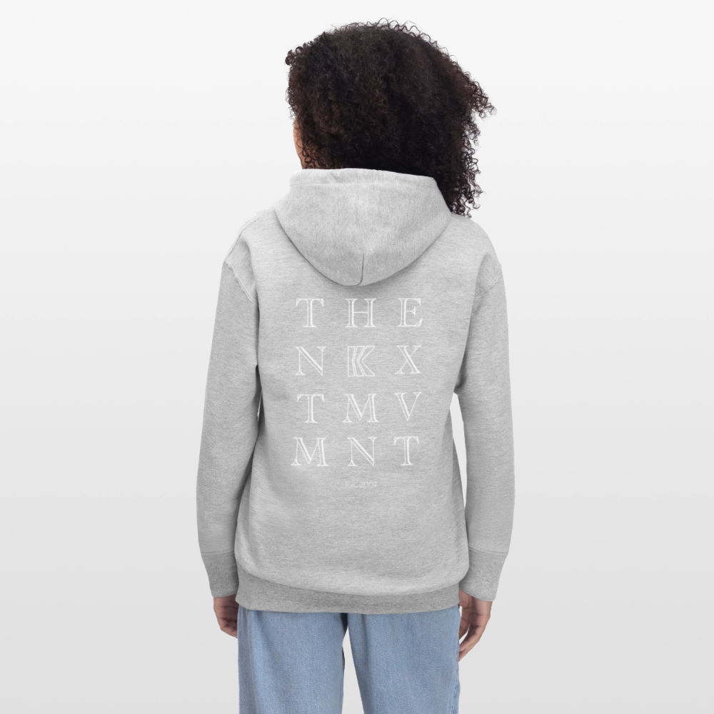 Letters TNM - Hoodie - light heather grey