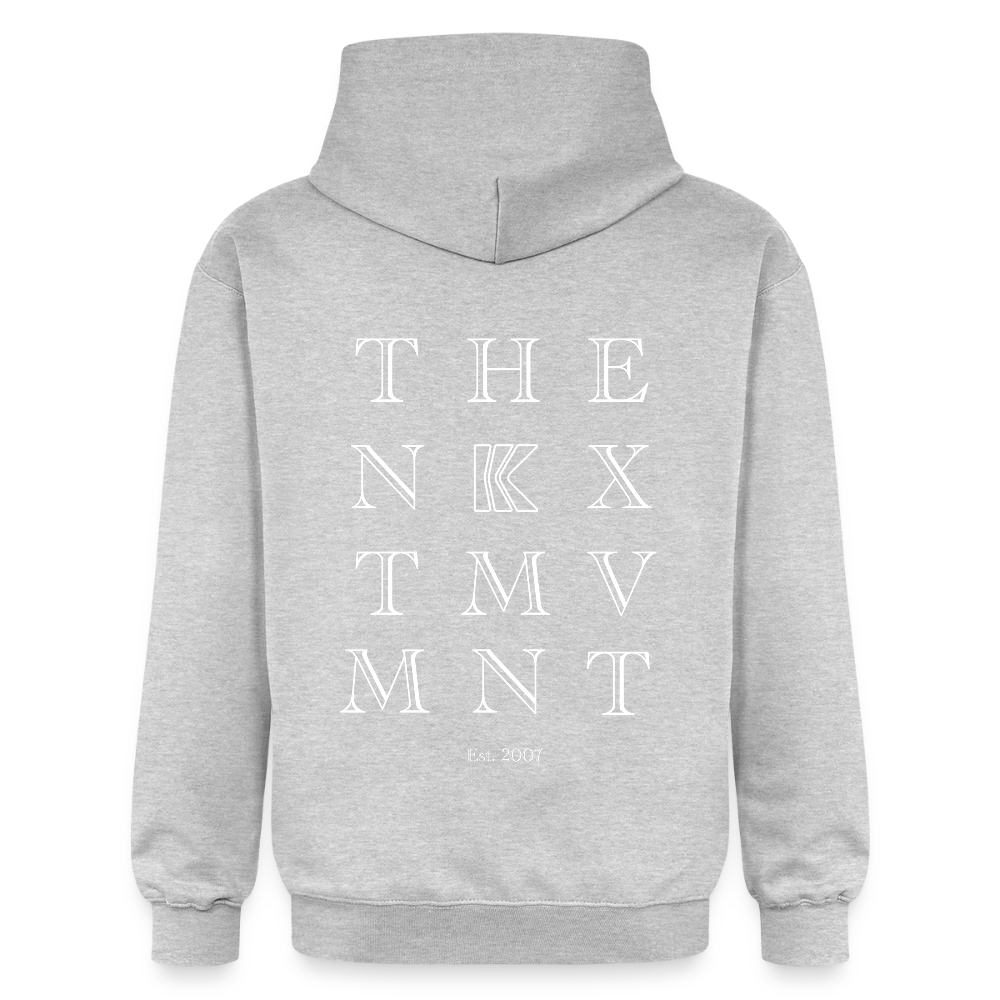 Letters TNM - Hoodie - light heather grey