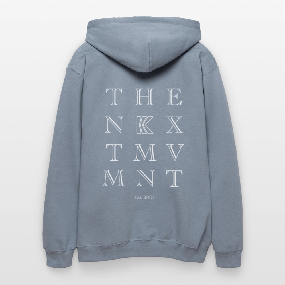 Letters TNM - Hoodie - blue
