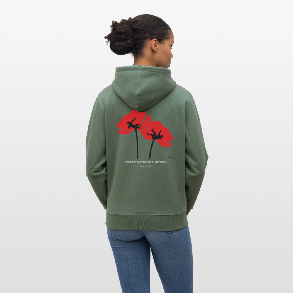 Poppies (Anzacday) - cypress green