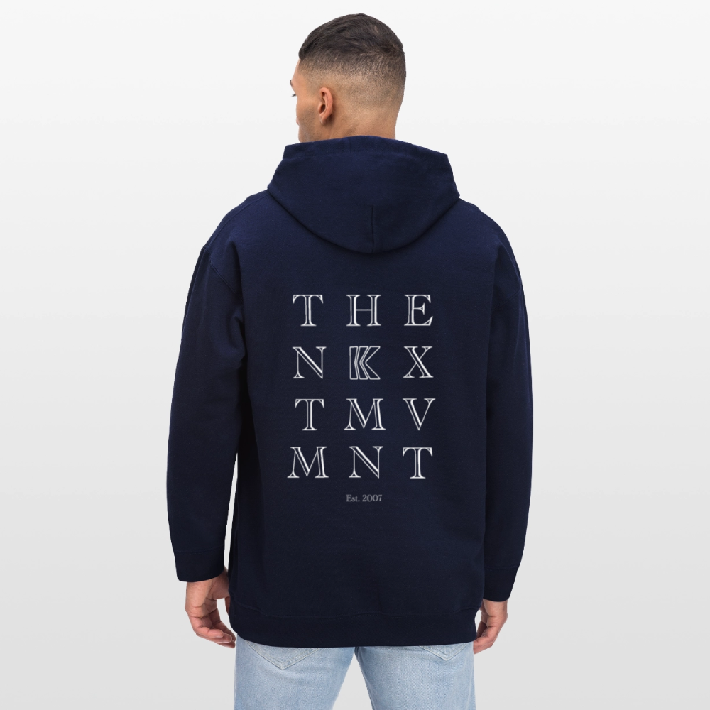 Letters TNM - Hoodie - navy