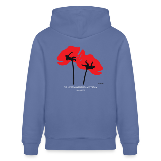 Poppies (Anzacday) - bright blue