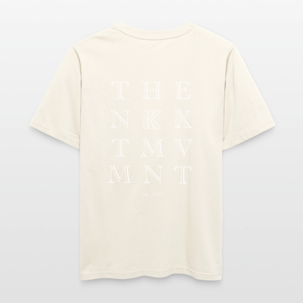 Letters TNM - T-Shirt - natural white