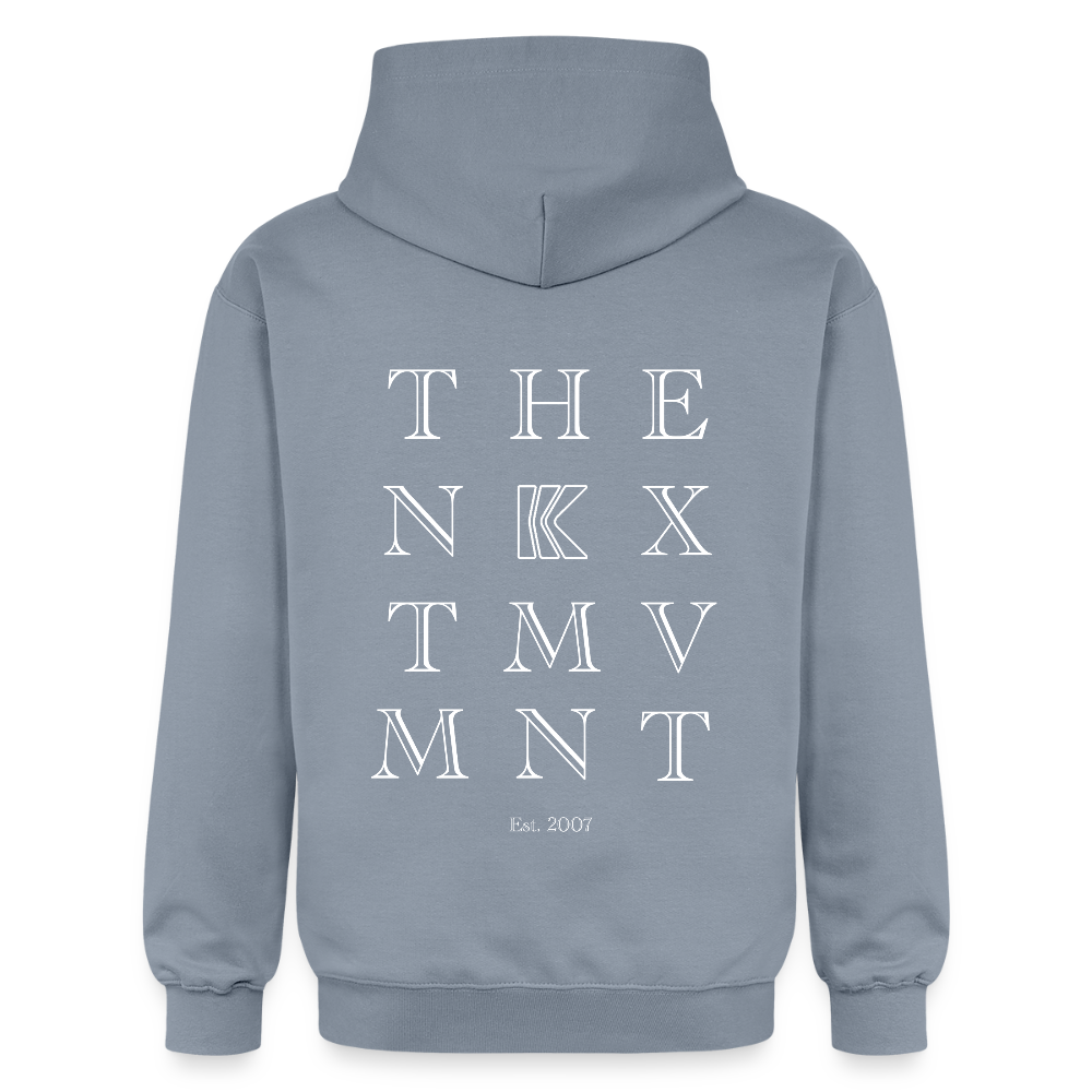 Letters TNM - Hoodie - blue