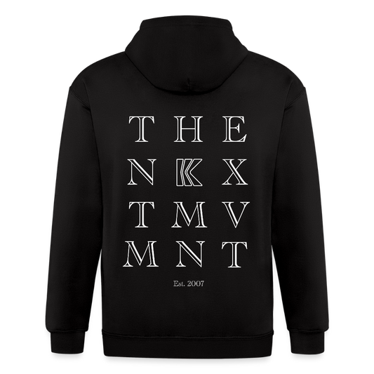 Letters TNM - Zip-up - black