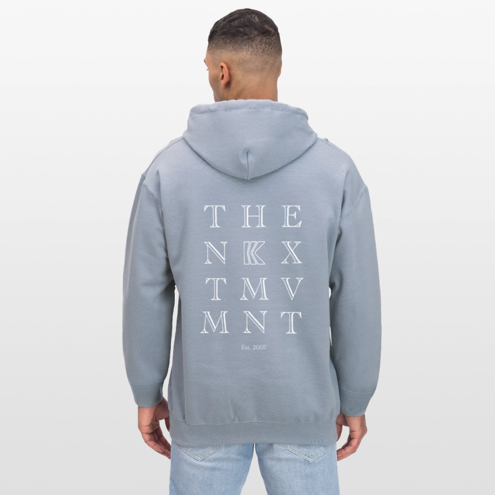 Letters TNM - Hoodie - blue