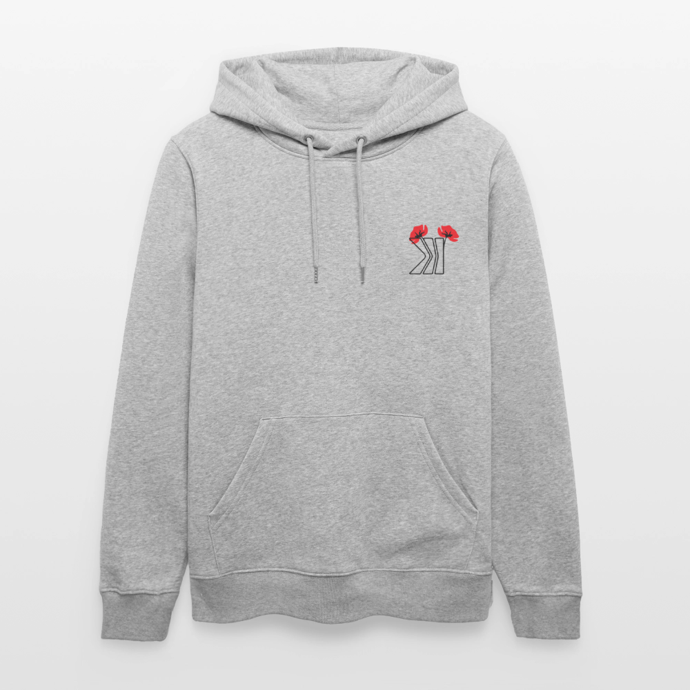 Poppies (Anzacday) - heather grey