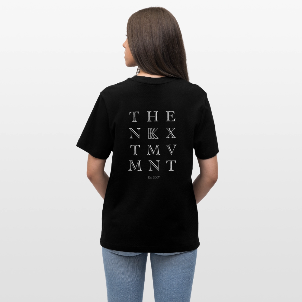 Letters TNM - T-Shirt - black