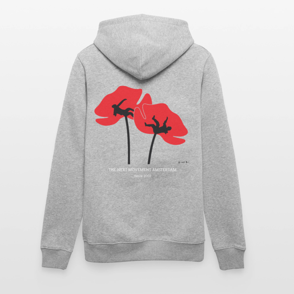 Poppies (Anzacday) - heather grey