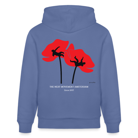 Poppies (Anzacday) - bright blue