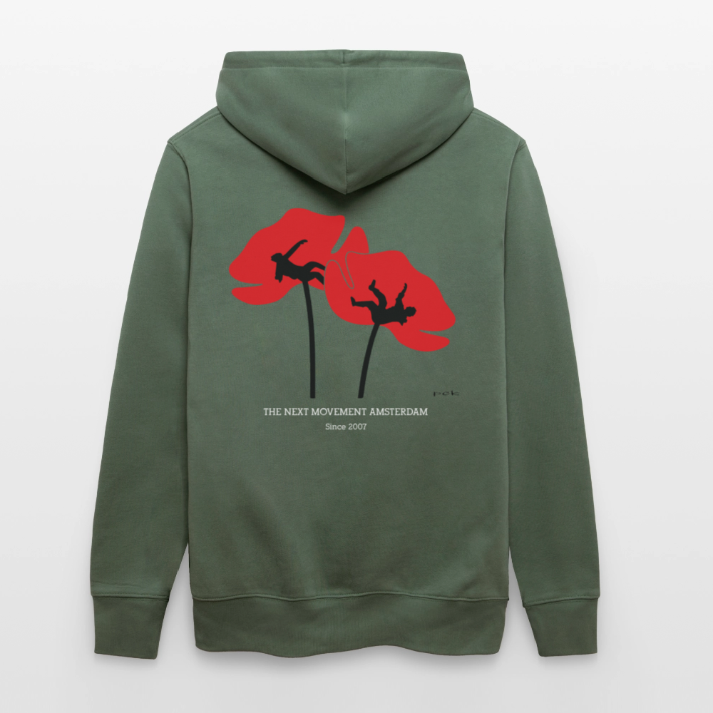 Poppies (Anzacday) - cypress green