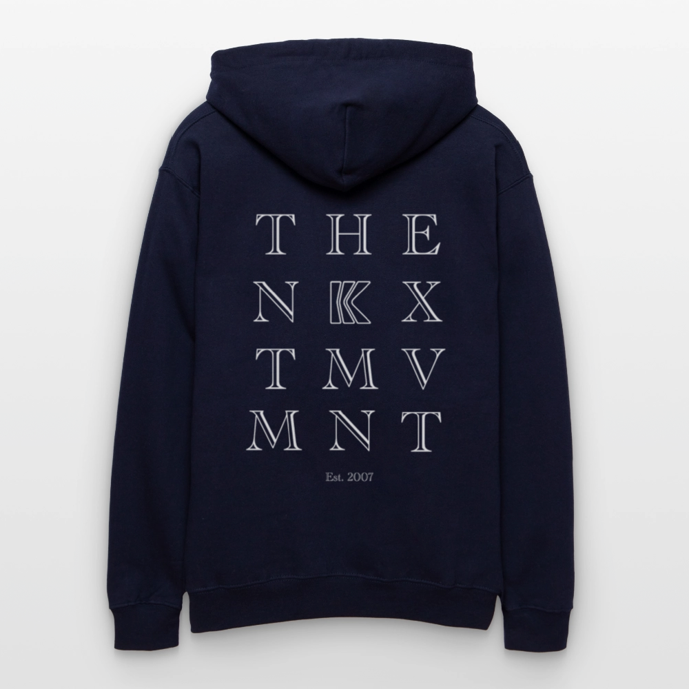 Letters TNM - Hoodie - navy