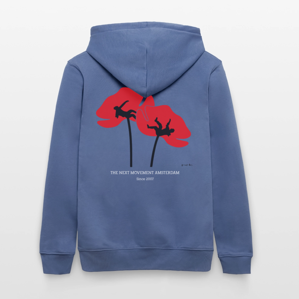 Poppies (Anzacday) - bright blue