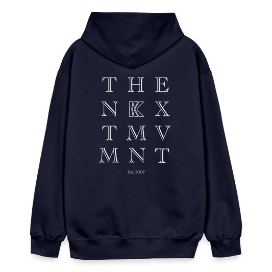 Letters TNM - Hoodie - navy