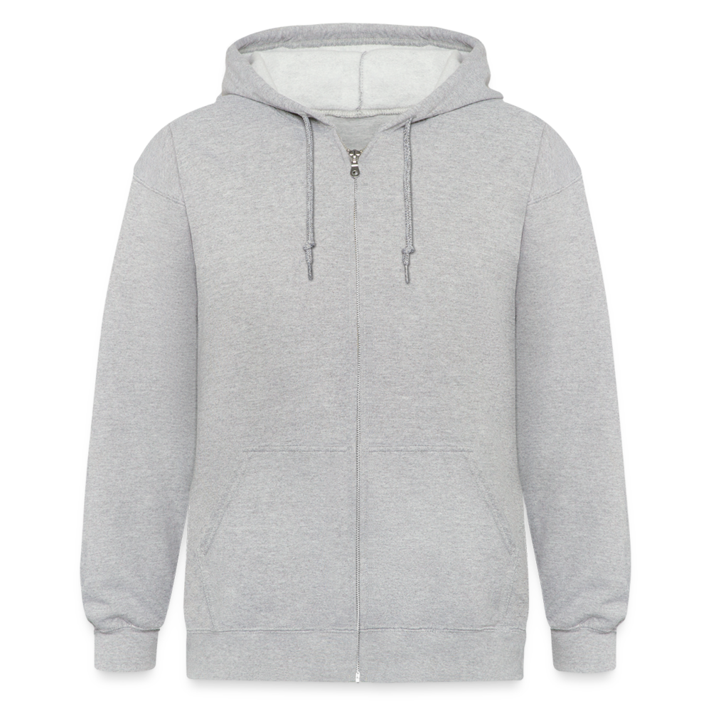 Letters TNM - Zip-up - heather grey