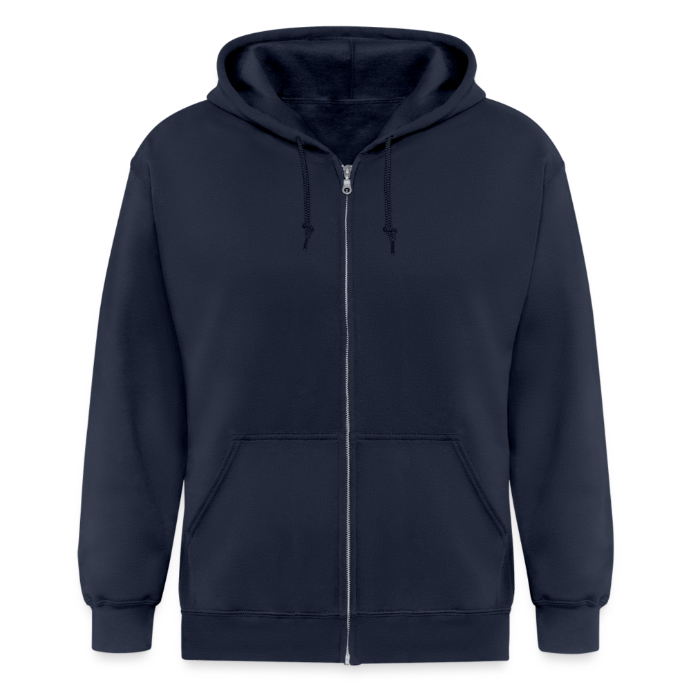 Letters TNM - Zip-up - navy